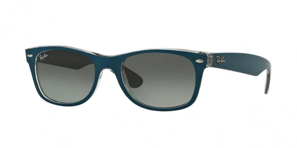 Ray Ban New Wayfarer 2132 Sunglasses - Medium - 55mm - Black - view 64